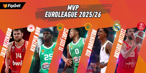 Euroleague MVP Αποδόσεις: Το «γνωστό» δίδυμο για το βραβείο