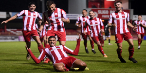 Κάθοδος για το διπλό της Φινλανδίας U21, βυθίστηκε και της Σλίγκο Ρόβερς.png