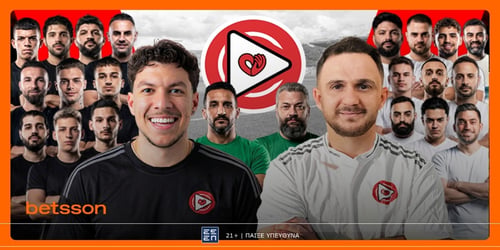 Η Betsson στηρίζει τον Φιλανθρωπικό Ποδοσφαιρικό Αγώνα “Creators Aid” 