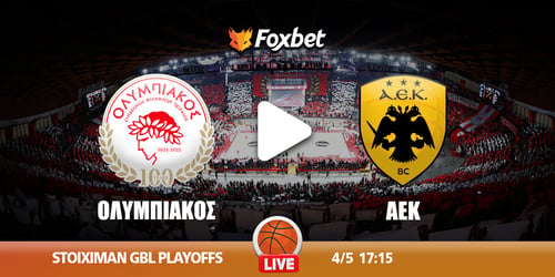 Ολυμπιακός - ΑΕΚ Betsson BC κανάλι ▶️ Που μπορώ να το δω