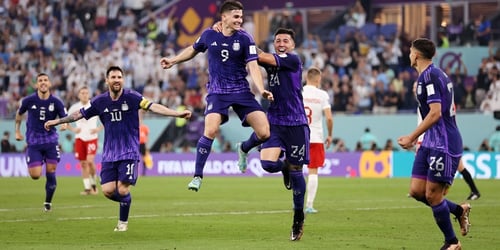 Πολωνία - Αργεντινή 0-2: Πειστική η «Αλμπισελέστε», αμφότερες προκρίθηκαν στους «16»!