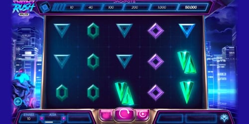 Το δημοφιλές Neon Rush Splitz στο καζίνο της Vistabet