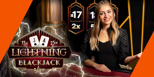 Lightning Blackjack: Το ζωντανό καζίνο σε άλλη διάσταση! 