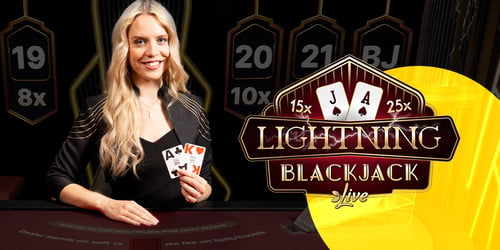 Lightning Blackjack: Ολοκαίνουριο! 