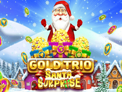 Gold Trio Santa Surprise Gold Trio Santa Surprise