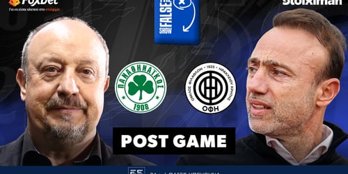 False 9: Παναθηναϊκός - ΟΦΗ post game ανάλυση ▶️ ΔΕΙΤΕ ΤΗΝ ΕΚΠΟΜΠΗ