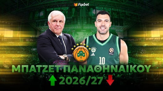 Μπάτζετ Παναθηναϊκός μπάσκετ 2026/27: Τα συμβόλαια και το Depth Chart