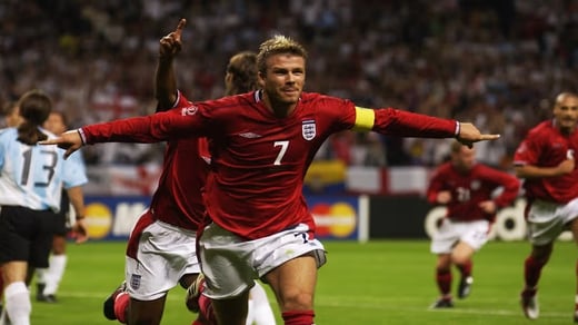 Αγγλία - Αργεντινή: Bend it like Beckham στο 3.35!