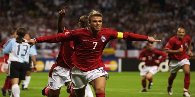 Αγγλία - Αργεντινή: Bend it like Beckham στο 3.35!