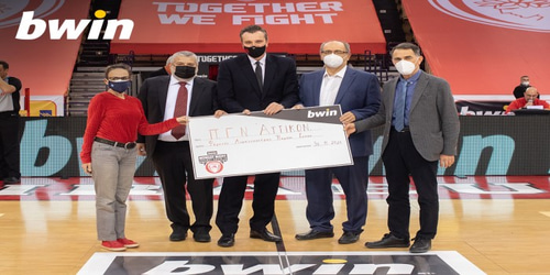 Η bwin και η Κ.Α.Ε. ΟΛΥΜΠΙΑΚΟΣ στέκονται έμπρακτα στο πλευρό της κοινωνίας