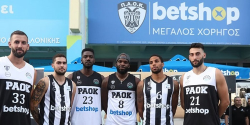 Το betshop.gr Μεγάλος Χορηγός του ΠΑΟΚ mateco! 